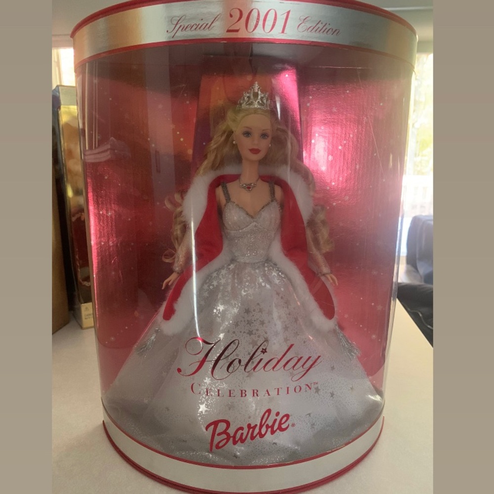 2001, Special Edition, Holiday Celebration, Barbie